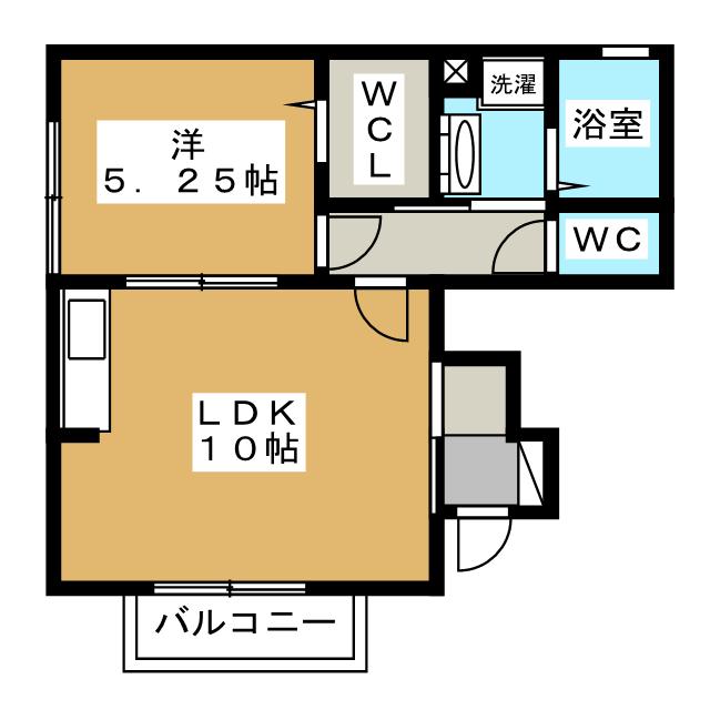 メゾン　フルールの間取り