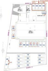 【清須市西枇杷島町南二ツ杁のマンションの駐車場】