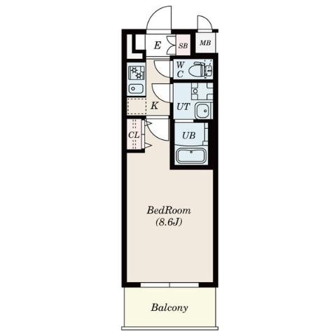 Ｓ-ＲＥＳＩＤＥＮＣＥ浄心IIの間取り