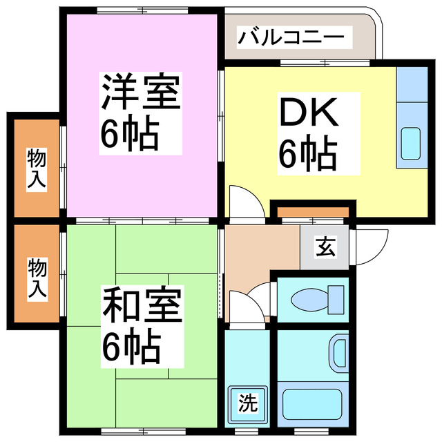 メゾンド・ロアールの間取り