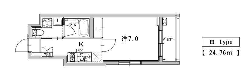 Iosの間取り