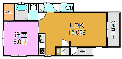 第3清風ハイツの間取り