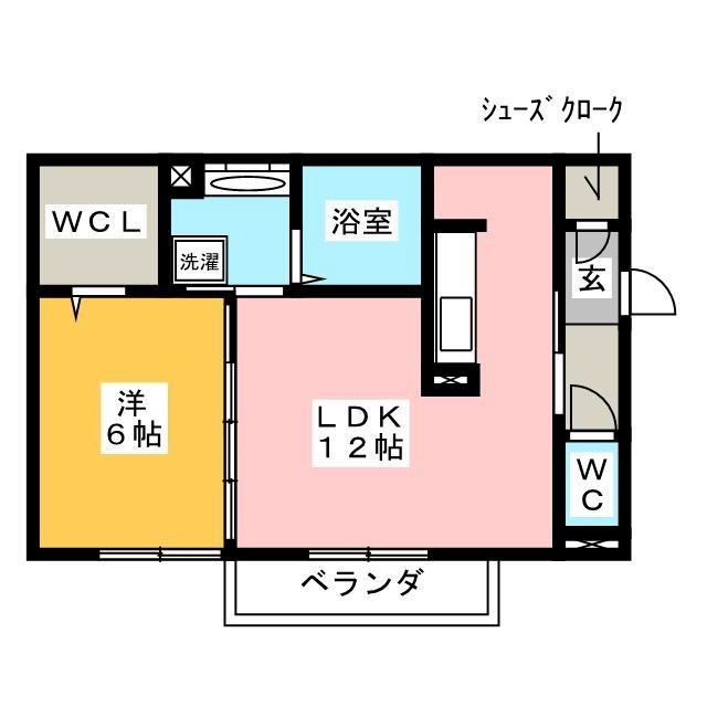 ソレーユ野路の間取り