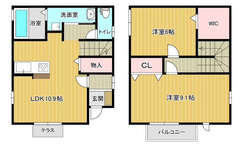 【鳥取市国府町分上のその他の間取り】