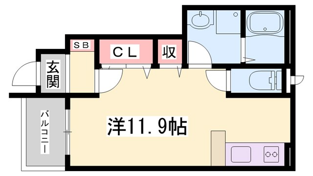 【フィールドヴィレッジIVの間取り】