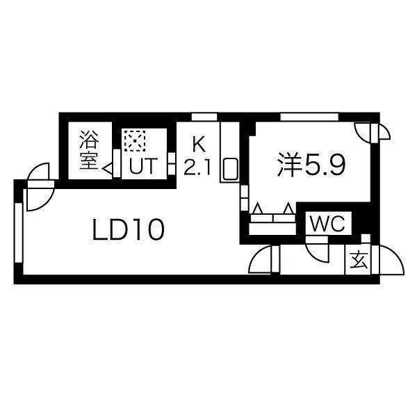 KDMハイツの間取り