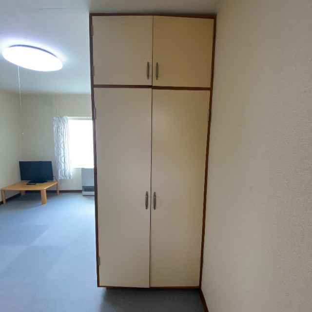 収納　十分な収納スペースがあります