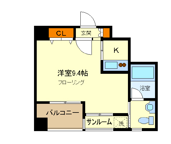 ユーメゾンの間取り
