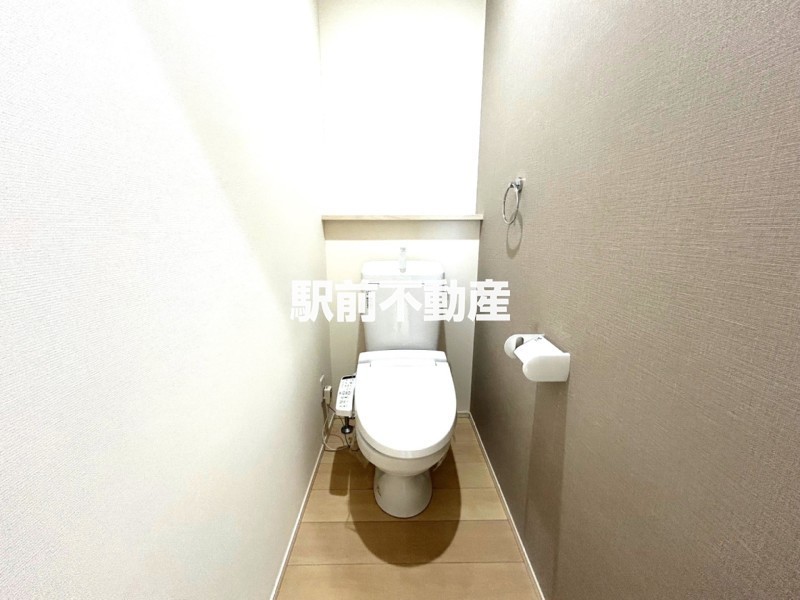 トイレ　温水洗浄便座！