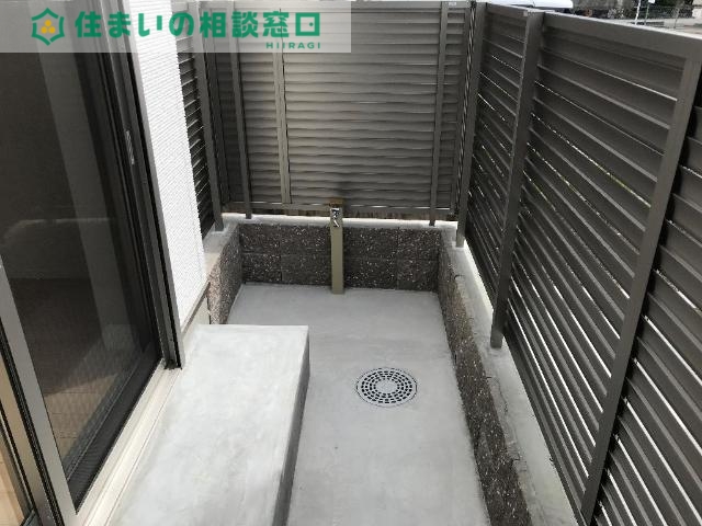 バルコニー　庭