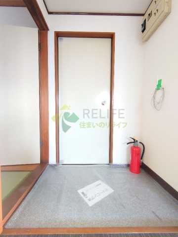 玄関　池之端コーポII