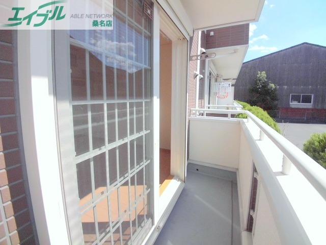 バルコニー　同物件別室の画像です