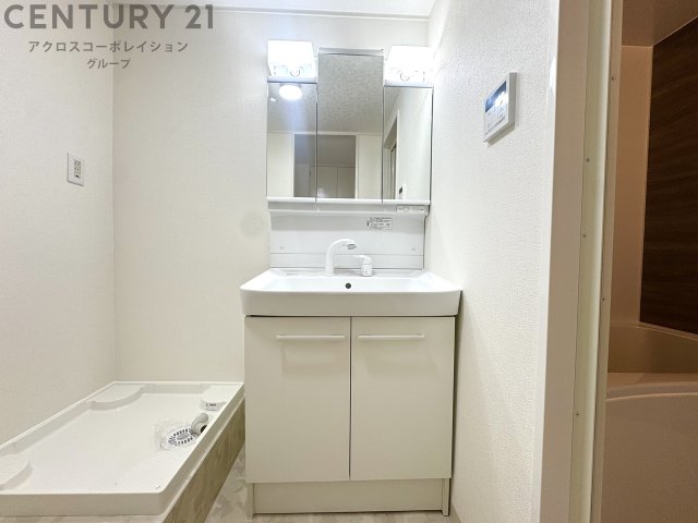 洗面設備　独立洗面台！