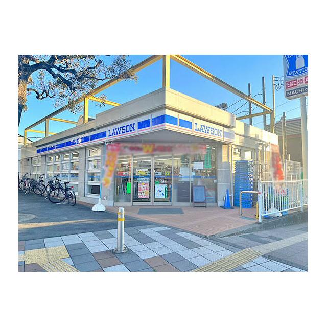 コンビニ　ローソン愛甲石田駅前店（コンビニ）まで595m