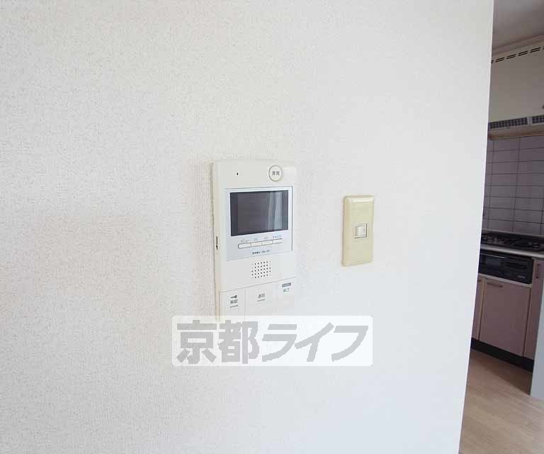 セキュリティ　ＴＶホンがついているので来客も安心ですね。