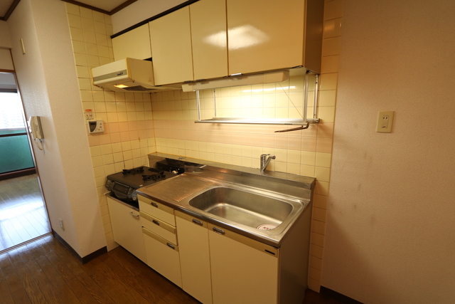 キッチン　☆ガスコンロ設置可キッチン☆コンロは付きません