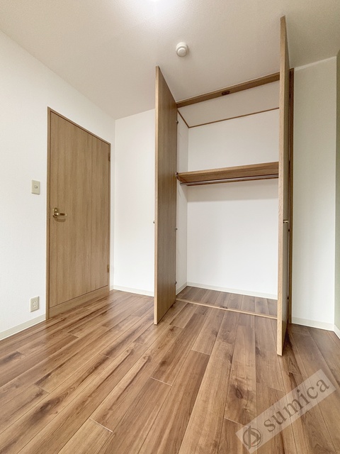 収納　室内をスッキリと見せることができる。充実収納です♪♪