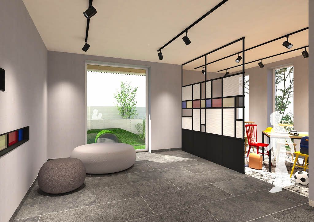 ロビー　完成予想図（北棟）