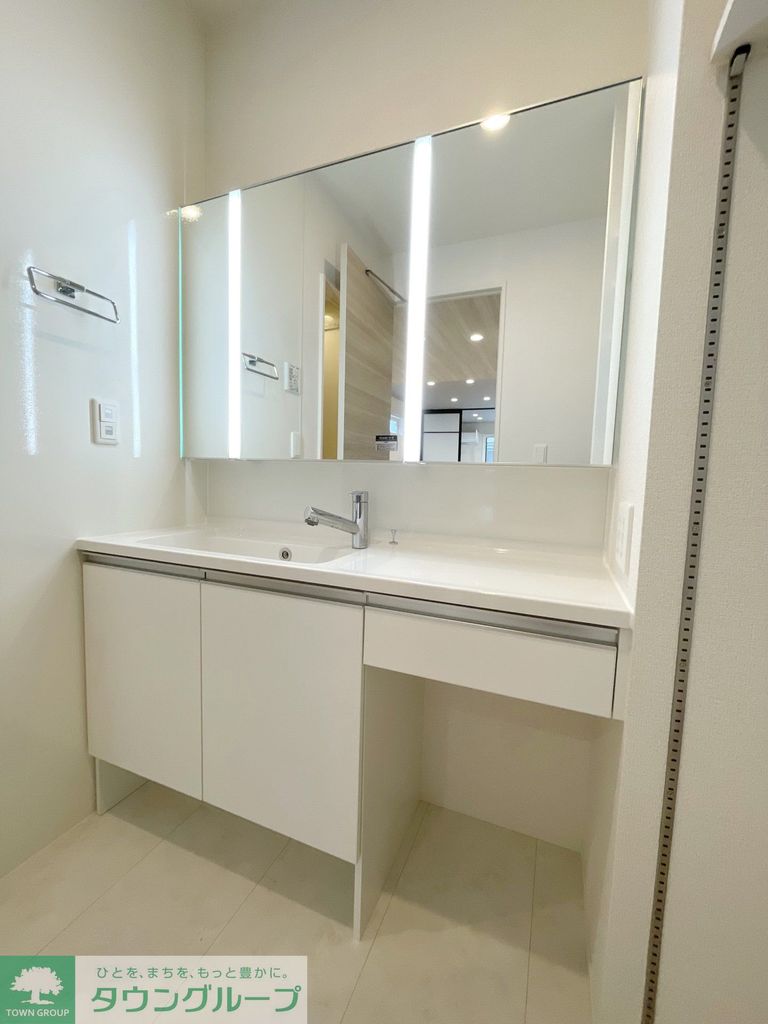 洗面設備　※同施工会社イメージ