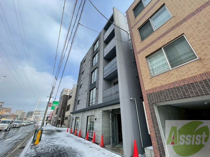 建物外観　「ＡＸＩＳ－ＷＩＬＬ　ＭＩＳＯＮＯ　Ｓｔａ．」