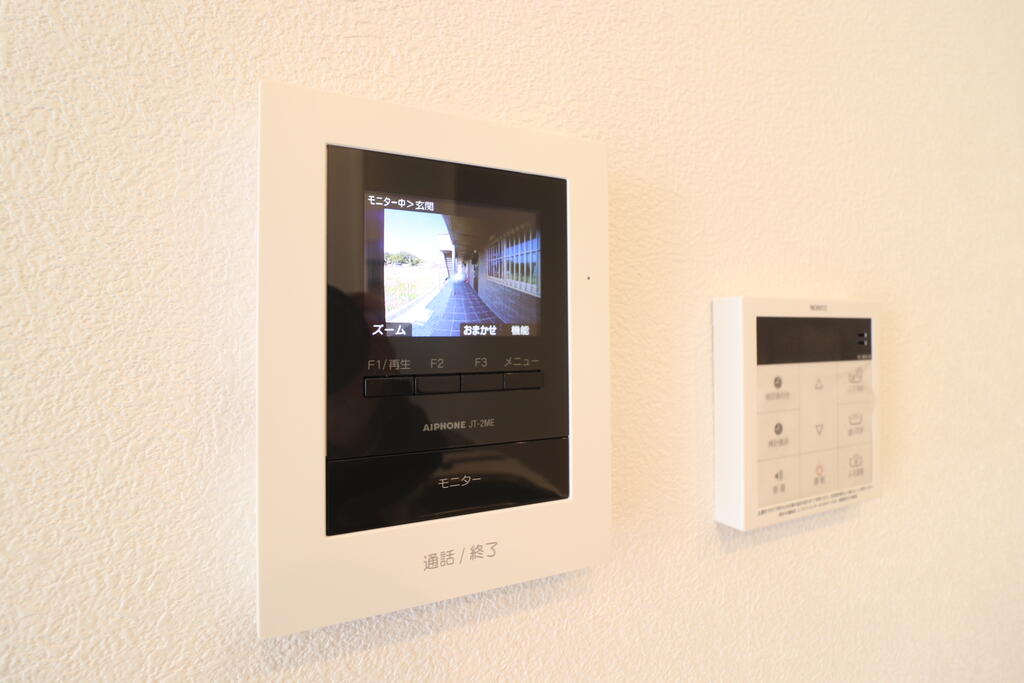 セキュリティ　モニター付きで安心☆