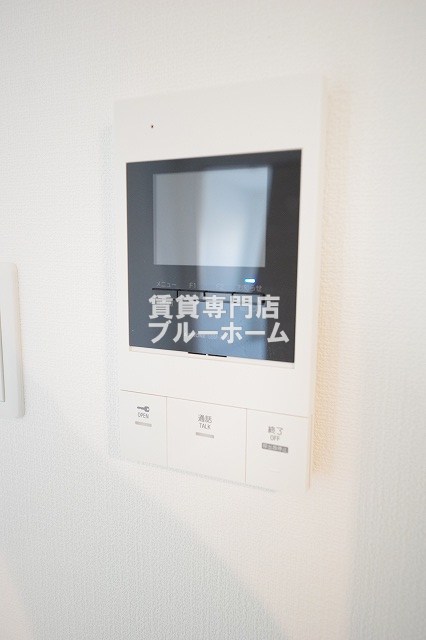 セキュリティ　モニター付きのインターホンです！