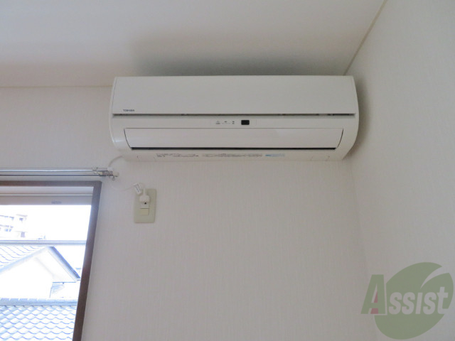 その他設備　エアコンが付いているので入居のその日から快適ですね