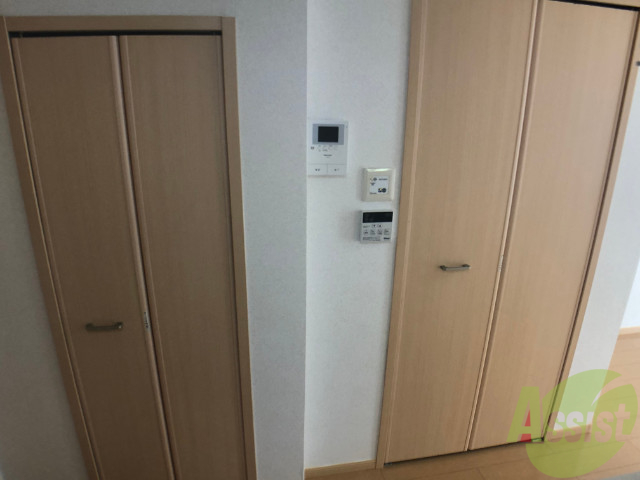 収納　収納も二つ並んでいてたくさん収納できそうですね