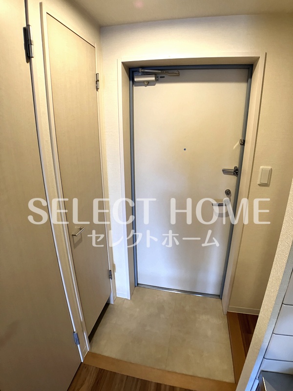 玄関　明るい玄関です