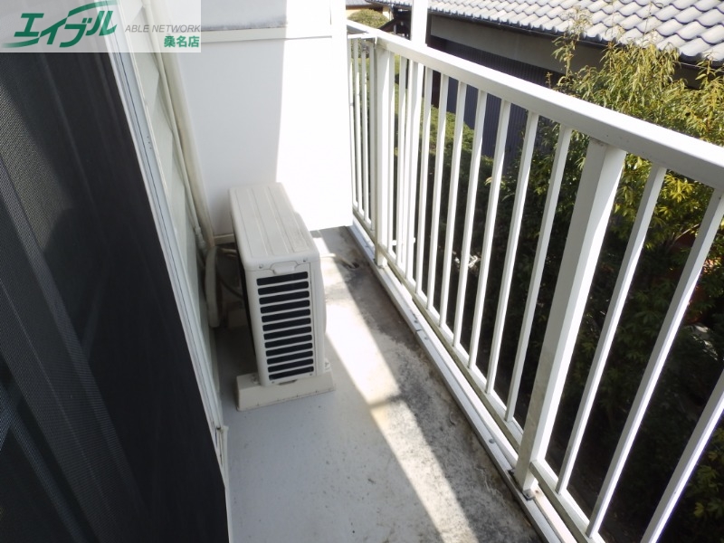 バルコニー　同物件別部屋の写真です