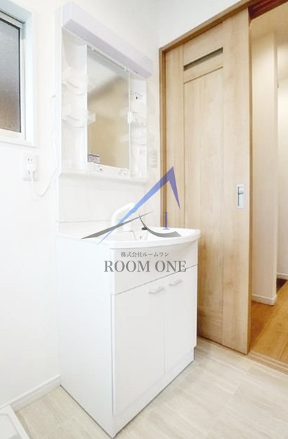 洗面設備　洗面台です。