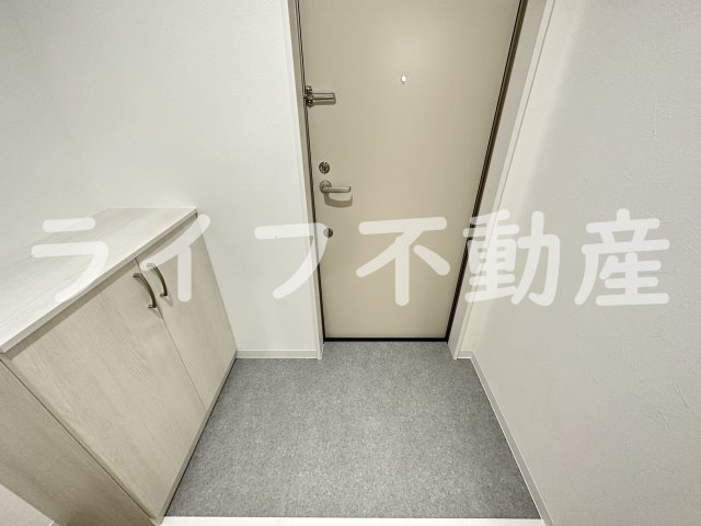 玄関　ゆったりとした玄関です