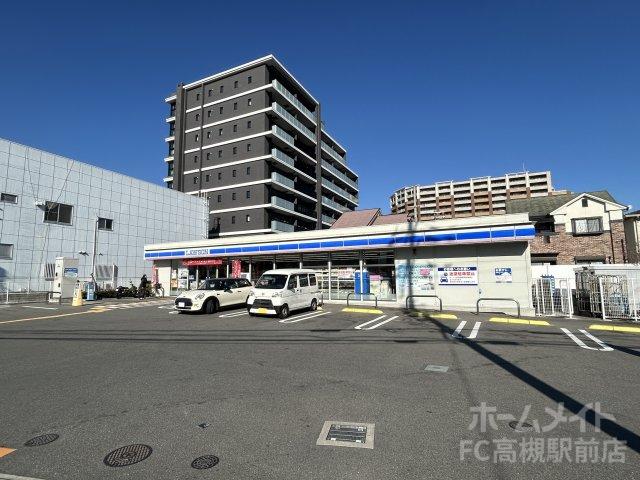 コンビニ　ローソン　高槻別所中の町店（コンビニ）まで448m
