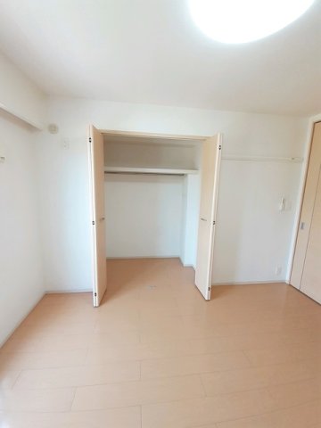 収納　たっぷりとした収納スペースです