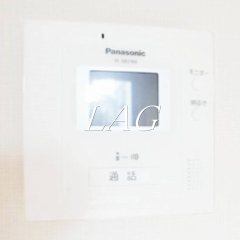 セキュリティ　モニター付きインターフォンです。