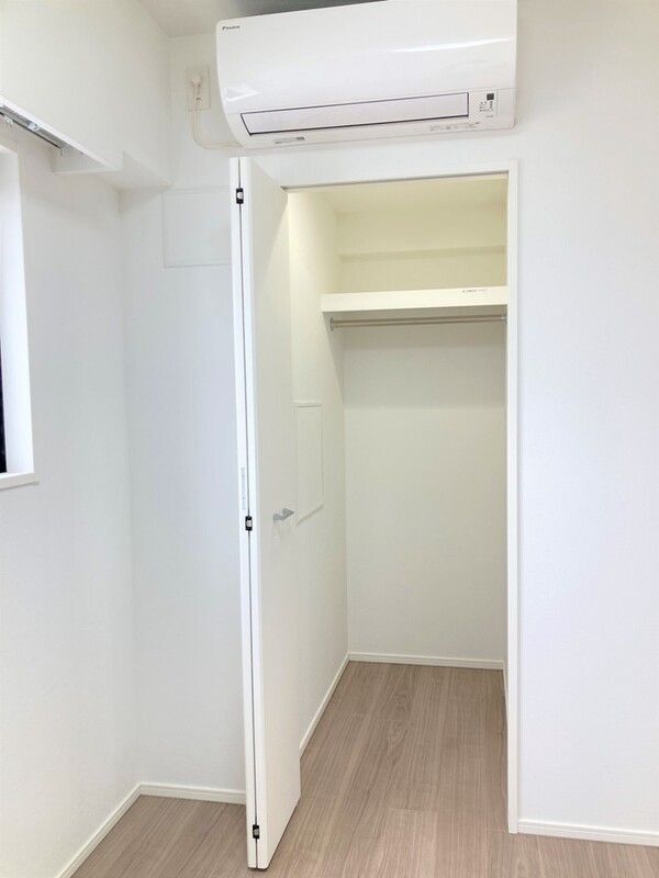 収納　大きなスペースがあり、収納には困りません