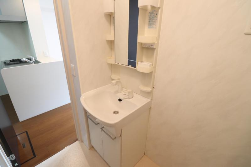 洗面設備　1　シャワー洗面台付き