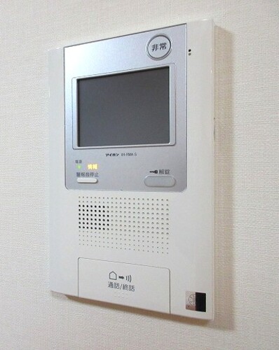 セキュリティ　モニタ付きインターホン