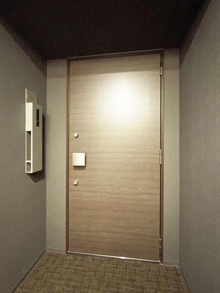 玄関　シンプルで使いやすい玄関です