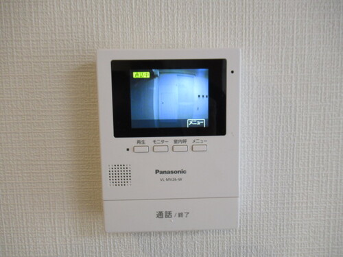 セキュリティ　モニター付きインターホン