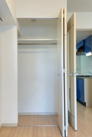 収納　大きなスペースがあり、収納には困りません