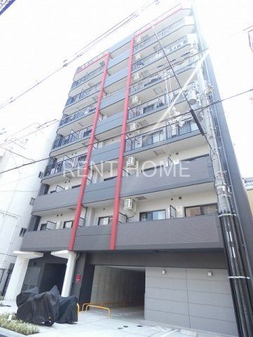 建物外観　鉄筋コンクリート造９階建て