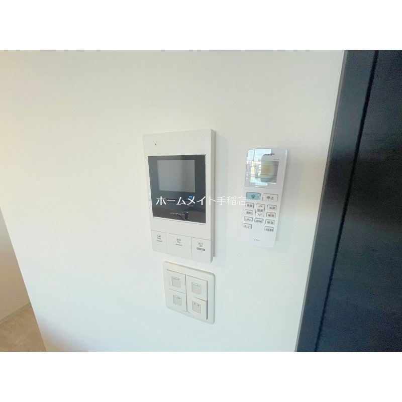 セキュリティ　モニター付きインターホンで安心です♪