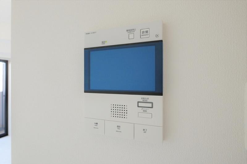 セキュリティ　モニター付きインターホン★