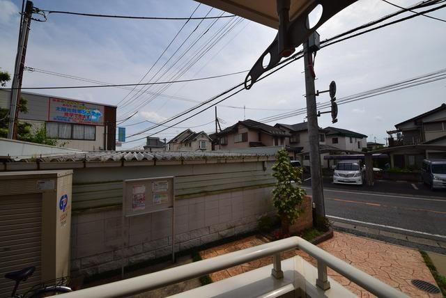 眺望　バルコニーからの景色です