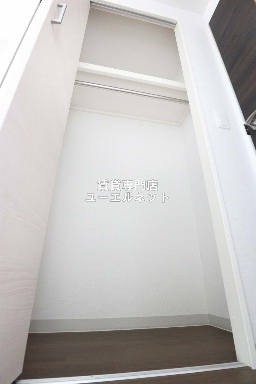 収納　クローゼット付きでお部屋もスッキリ♪