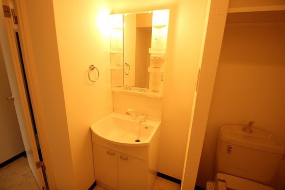 洗面設備　＊別号室の写真です