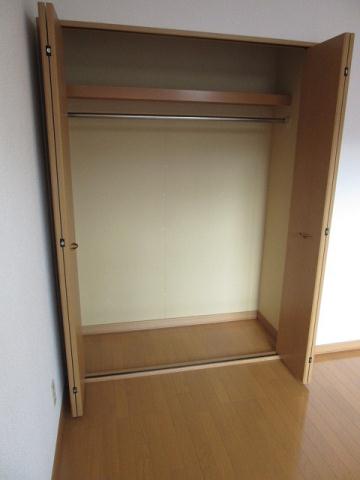 収納　たっぷりとした収納スペースです