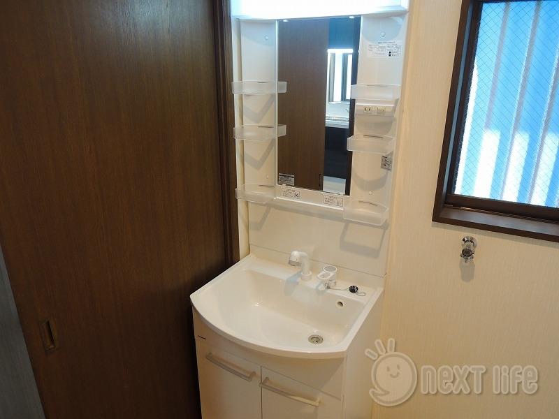 洗面設備　谷保テラスハウス