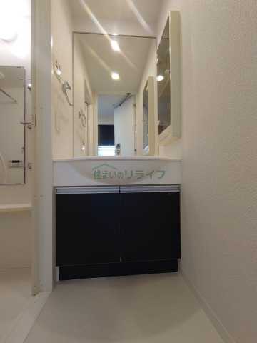 洗面設備　※参考写真です。同じ間取りの別部屋になります。